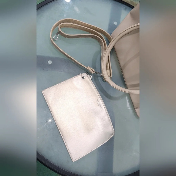 Davis Jones Top Handle Bag Beige - Picture 7 of 9